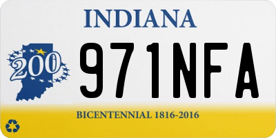 IN license plate 971NFA