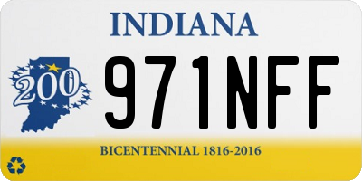 IN license plate 971NFF