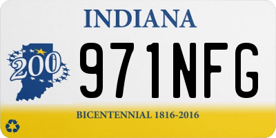 IN license plate 971NFG