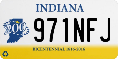 IN license plate 971NFJ