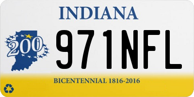 IN license plate 971NFL
