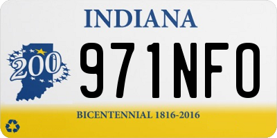 IN license plate 971NFO