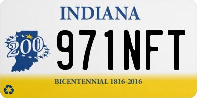 IN license plate 971NFT