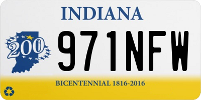 IN license plate 971NFW