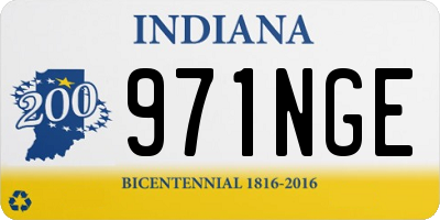 IN license plate 971NGE