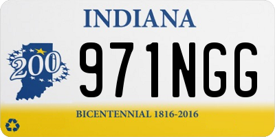 IN license plate 971NGG