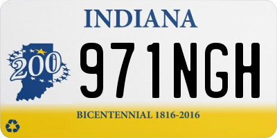 IN license plate 971NGH
