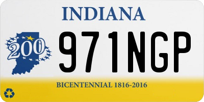 IN license plate 971NGP