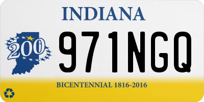 IN license plate 971NGQ
