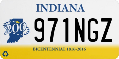 IN license plate 971NGZ