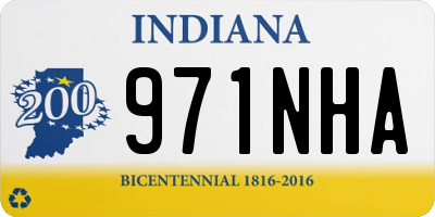 IN license plate 971NHA