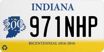 IN license plate 971NHP