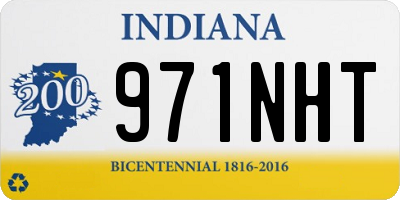 IN license plate 971NHT