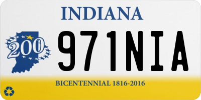 IN license plate 971NIA