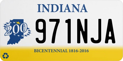 IN license plate 971NJA