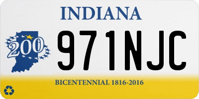 IN license plate 971NJC