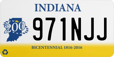 IN license plate 971NJJ