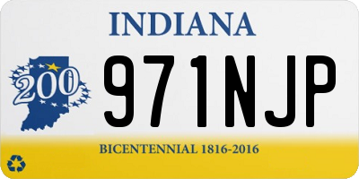 IN license plate 971NJP