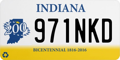 IN license plate 971NKD