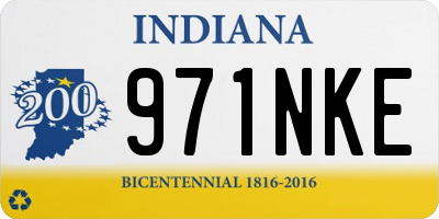 IN license plate 971NKE