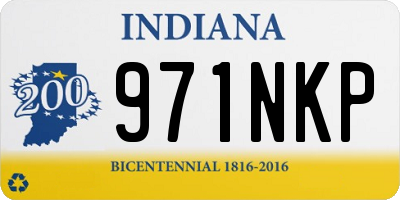 IN license plate 971NKP