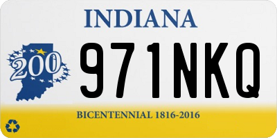 IN license plate 971NKQ