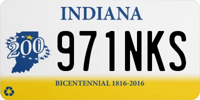 IN license plate 971NKS