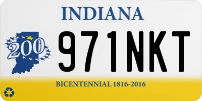 IN license plate 971NKT