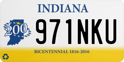 IN license plate 971NKU