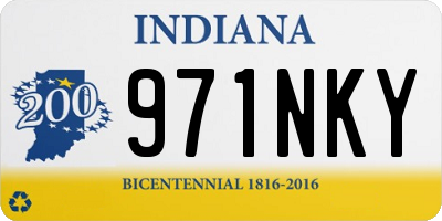 IN license plate 971NKY