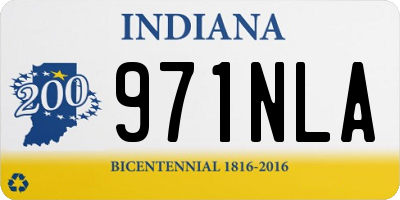 IN license plate 971NLA