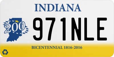IN license plate 971NLE