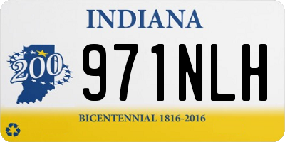 IN license plate 971NLH