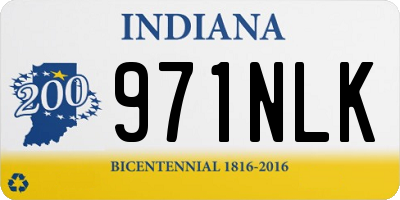 IN license plate 971NLK