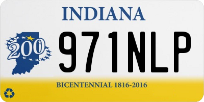 IN license plate 971NLP