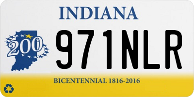 IN license plate 971NLR