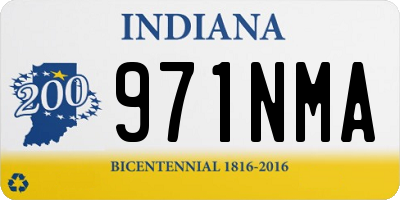 IN license plate 971NMA