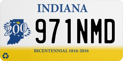 IN license plate 971NMD