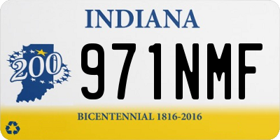 IN license plate 971NMF