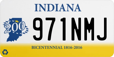 IN license plate 971NMJ