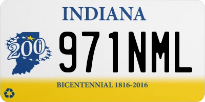 IN license plate 971NML