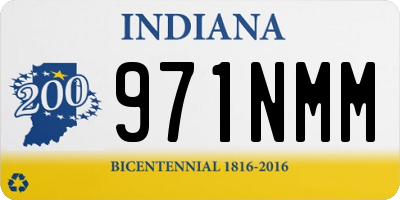 IN license plate 971NMM