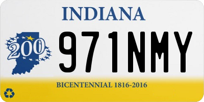 IN license plate 971NMY