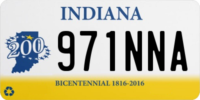 IN license plate 971NNA