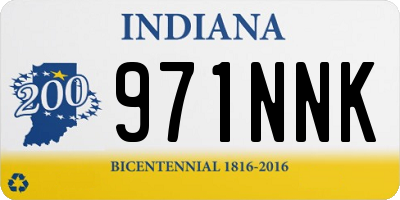 IN license plate 971NNK