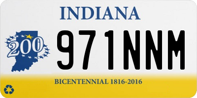 IN license plate 971NNM