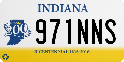 IN license plate 971NNS