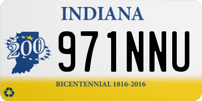 IN license plate 971NNU