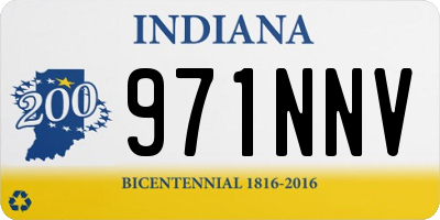 IN license plate 971NNV