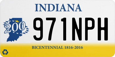 IN license plate 971NPH